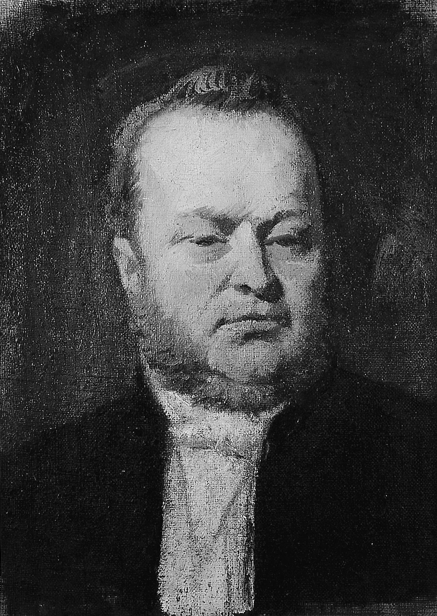 Ritratto del conte Camillo Benso di Cavour, bozzetto - Palazzo Pitti. Firenze 1